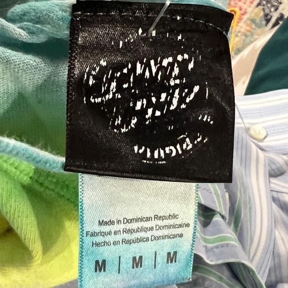 Santa Cruz T Shirt Tie Dye Multi Color Short Sleeve Graphic Tee Skater - Picture 6 of 6